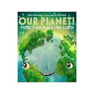 宇宙元素的自白6 我们的地球 儿童科普绘本 David Litchfield 英文原版 Our Planet! There's No Place Like Earth!