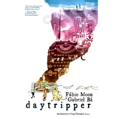 预售 英文原版 漫画 一日谈 图像小说 艾斯纳奖 Daytripper by Fábio Moon & Gabriel Bá