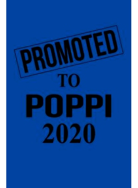 预订 Promoted to Poppi 2020: Gift for New Grandfather Poppi for Gender Reveal Parties, Pregnancy Announcement, Birthday,