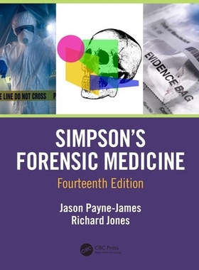 【预订】Simpson’s Forensic Medicine, 14th Edition