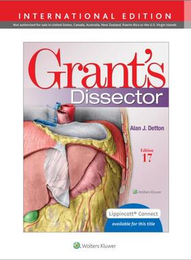 [预订]Grant’s Dissector, International Edition, Revised Reprint (Lippincott Connect) 9781975210069