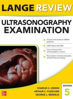 [预订]Lange Review Ultrasonography Examination: Fifth Edition 9781260441352