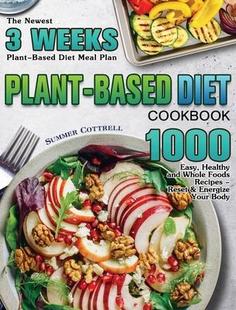 Easy 预订 1000 and Cookbook Based Newest Plan The 9781649848550 based Plant Meal Diet Healthy Weeks