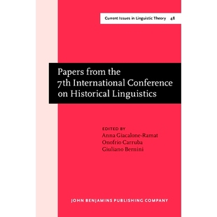 Conference 9789027235428 from Linguistics Historical International 7th the Papers 预订