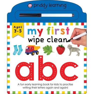 预订 My First Wipe Clean: ABC 我的*次擦拭干净：ABC：我的*次擦拭干净: 9781783418947