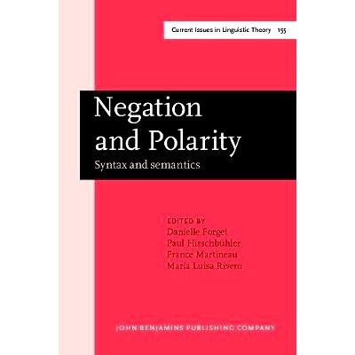 预订 Negation and Polarity. Syntax and semantics. Selected papers from the colloquium Negation: Syntax and Semantics. Ot