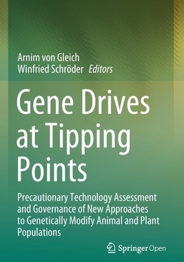 【预订】Gene Drives at Tipping Points