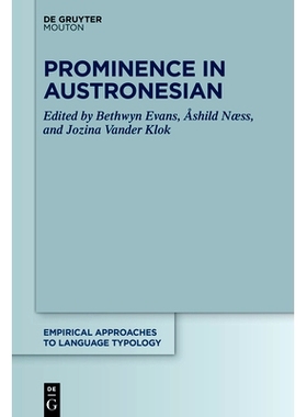 预订 Prominence in Austronesian 南岛语中的突出地位: 9783110735413