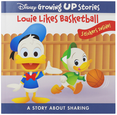 【预订】Disney Growing Up Stories: Louie Likes Basketball: A Story about Sharing