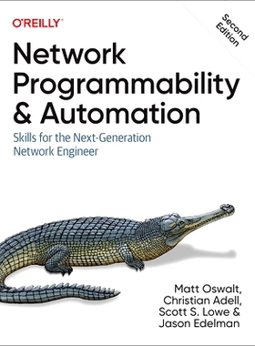 预订 Network Programmability and Automation: Skills for the Next-Generation Network Engineer 网络可编程性和自动化：下一