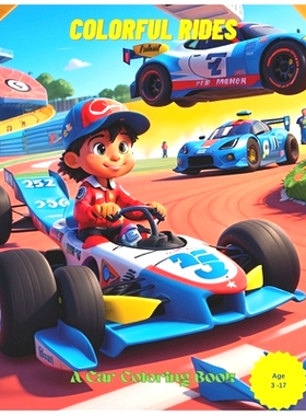 预订 Colorfur Rider: A car Coloring book: 9798325887475