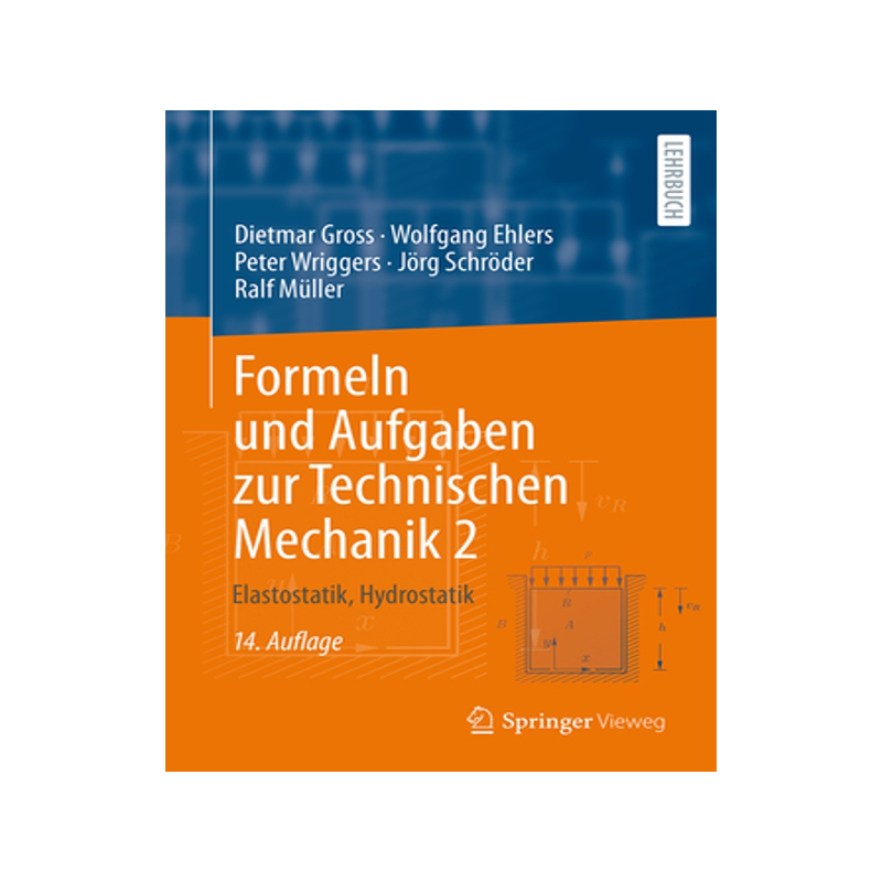 预订 Formeln Und Aufgaben Zur Technischen Mechanik 2: Elastostatik, Hydrostatik - 白底图