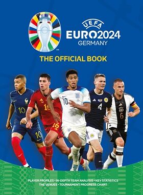 现货 2024欧洲足球锦标赛官方指南 UEFA EURO 2024 The Official Book 英文原版 Keir Radnedge 欧锦赛 欧洲杯