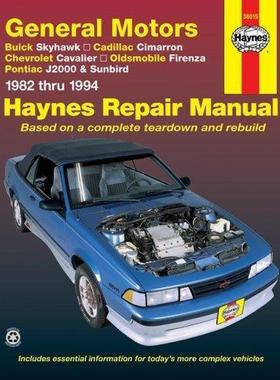 [预订]General Motors FWD models Buick Skyhawk, Cadillac Cimarron, Chevrolet Cavalier, Oldsmobile Firenza,  9781563921216