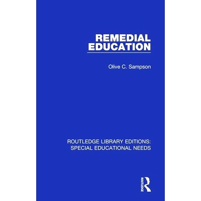 预订 Remedial Education 补习教育: 9781138594593