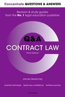 【预订】Concentrate Questions and Answers Contract Law 9780192865625