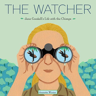 【微瑕清仓】The Watcher: Jane Goodall’s Life with the Chimps 书籍/杂志/报纸 儿童读物原版书 原图主图