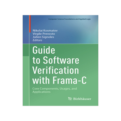 预订 Guide to Software Verification with Frama-C