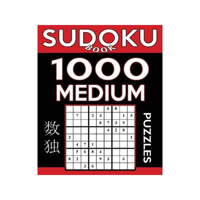 [预订]Sudoku Book 1,000 Medium Puzzles: Sudoku Puzzle Book With Only One Level of Difficulty 9781542891295