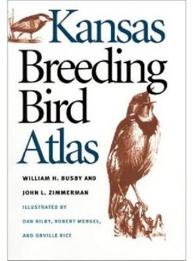 预订 Kansas Breading Bird Atlas: 9780700610556