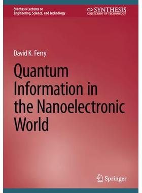 预订 Quantum Information in the Nanoelectronic World纳米电子世界的量子信息9783031629242
