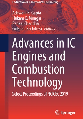 【预订】Advances in IC Engines and Combustion Technology