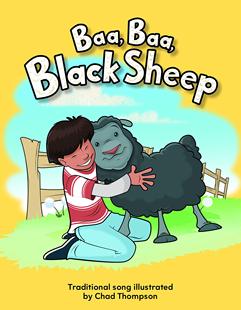 预售 Big Baa Sheep Book Black