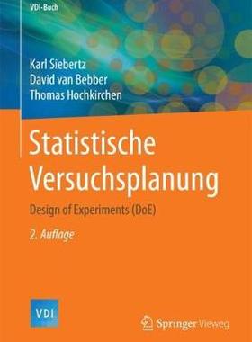 预订 Statistische Versuchsplanung