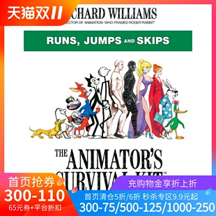 Animator Kit 蹦 The 英文原版 Williams 原动画基础教程：跑 Skips 跳 Jumps Runs Survival Richard and