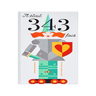 343次变装立体书 十把椅子作者多米尼克 创意有趣想象力启蒙翻翻书 法语原版 送礼收藏 Il était 343 fois Dominique Ehrhard