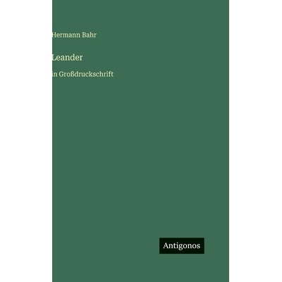 预订 Leander: in Großdruckschrift: 9783566037048