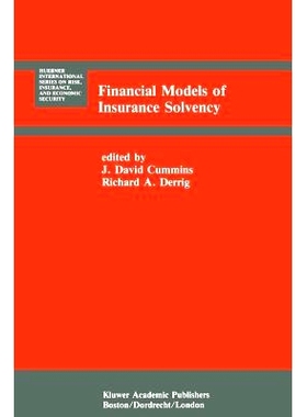 预订 Financial Models of Insurance Solvency: 9789401076319