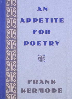 【预订】An Appetite for Poetry 9780674040939