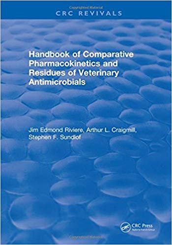 【预售】Handbook of Comparative Pharmacokinetics and Residues of Veterinary Antimicrobials