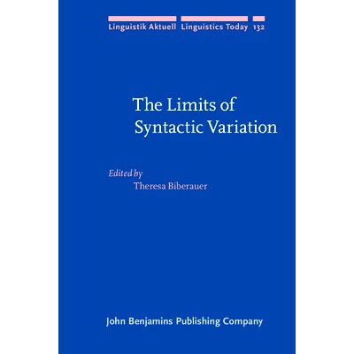 预订 The Limits of Syntactic Variation 句法变异的局限: 9789027255150