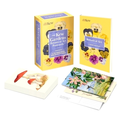 预订 The Kew Gardens Botanical Art Postcards: Contains a 128-Page Book and 50 Postcards: 9781398836204