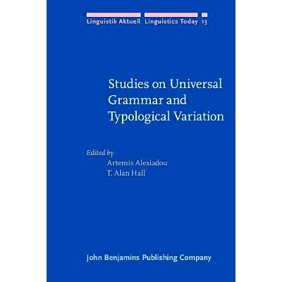 预订 Studies on Universal Grammar and Typological Variation.: 9789027227348