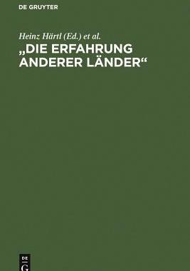 【预订】Die Erfahrung anderer Länder 9783110142891