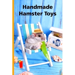 预订 Handmade Hamster Toys: Make cheap hamster toys from cardboard, string and lollypop sticks: 9781915634009