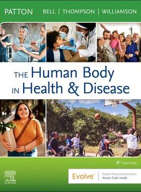 [预订]The Human Body in Health & Disease - Hardcover 9780323734141