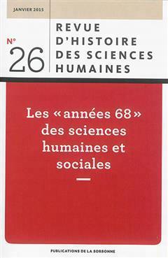 [预订]Revue d’histoire des sciences humaines, n° 26. Les années 68 des sciences humaines et sociales 9782859448868