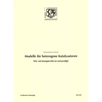 预订 Modelle für heterogene Katalysatoren: Wie viel Komplexität ist notwendig? 多相催化剂模型:需要多少复杂性？: 978350