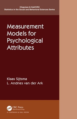 【预订】Measurement Models for Psychological Attributes