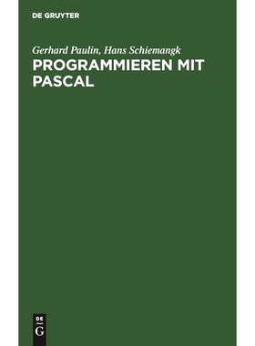 预订 Programmieren mit PASCAL: 9783112477991