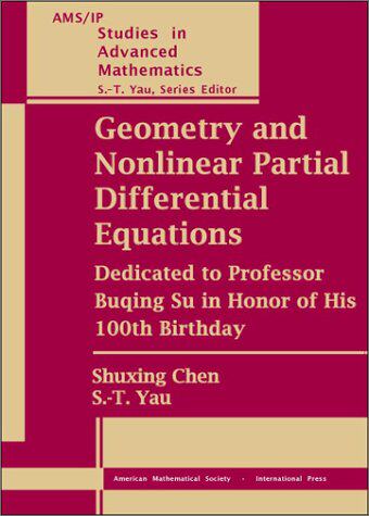 【预售】Geometry and Nonlinear Partial Differential Equations