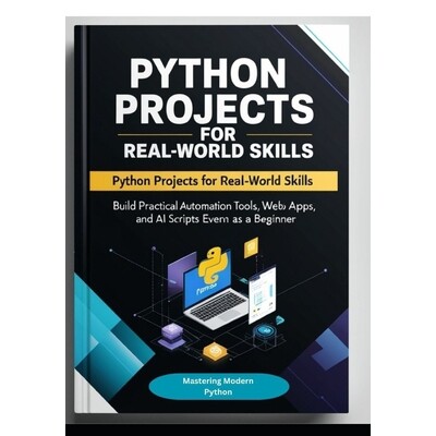 预订 Python Projects for Real-World Skills: Build Practical Automation Tools, Web Apps, APIs, and AI Scripts Even as a B
