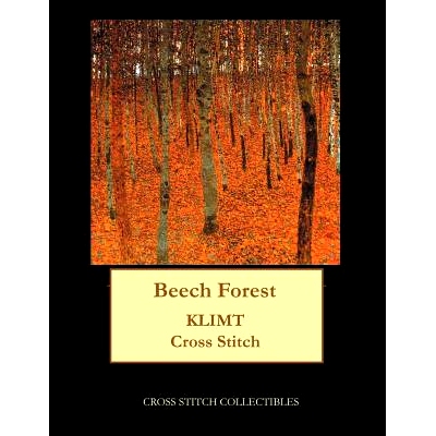 预订 Beech Forest: Gustav Klimt cross stitch pattern: 9781548298227