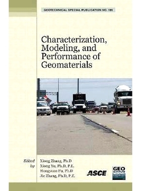 预订 Characterization, Modeling, and Performance of Geomaterials: 9780784410417