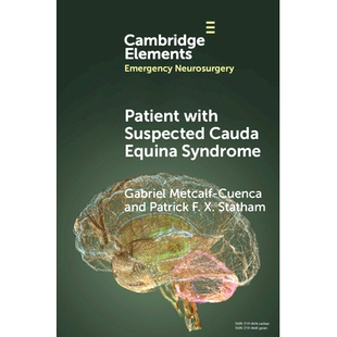 Suspected Cauda Equina 预订 疑似马尾综合征患者 with Syndrome 9781009388702 Patient