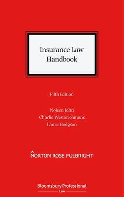 [预订]Insurance Law Handbook 9781526515919